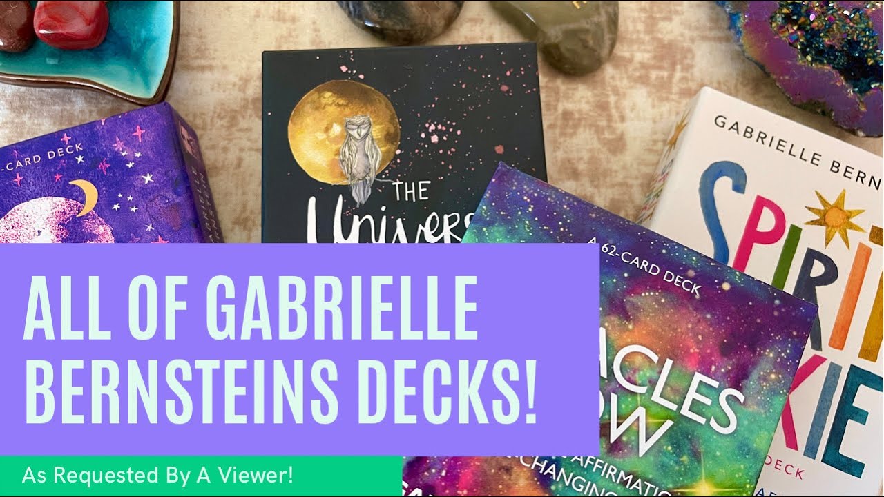 Comparing All Of Gabrielle Bernstein Decks! | Viewer Request Video