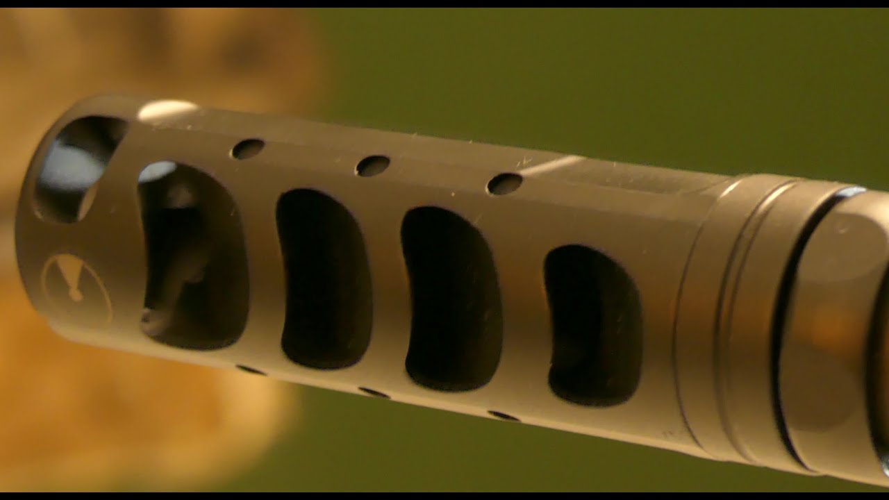 ULTRADYNE/ APOLLO MAX 7.62 COMPENSATOR ON MY SAVAGE!