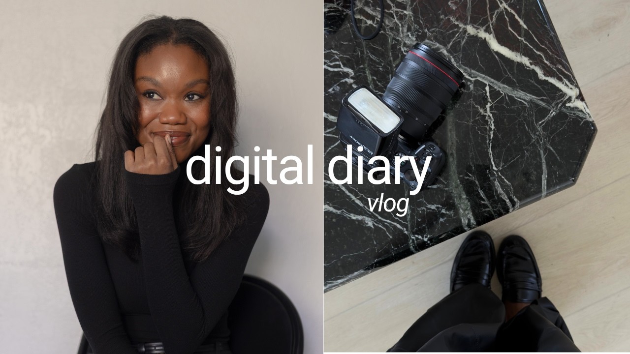 Digital Diary: A Few slow Days in My Life | New Camera, Matcha & Creating