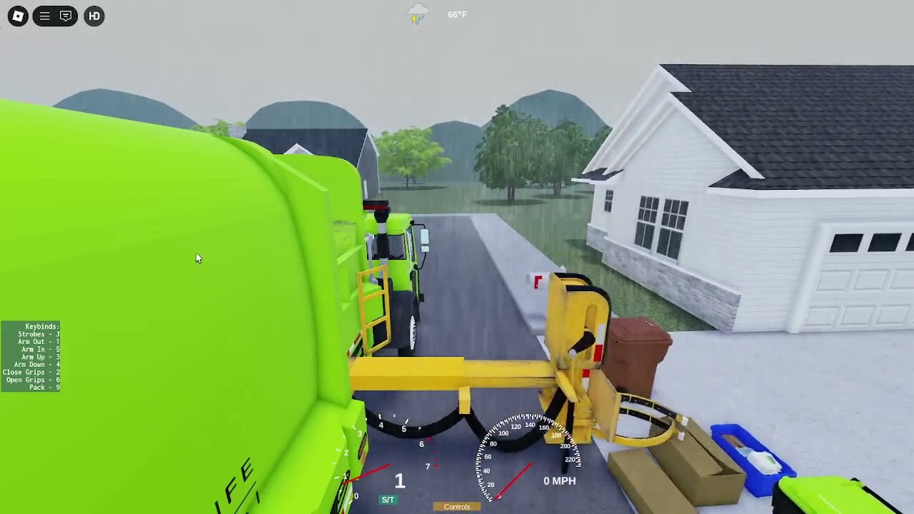 gfl garbage truck game.