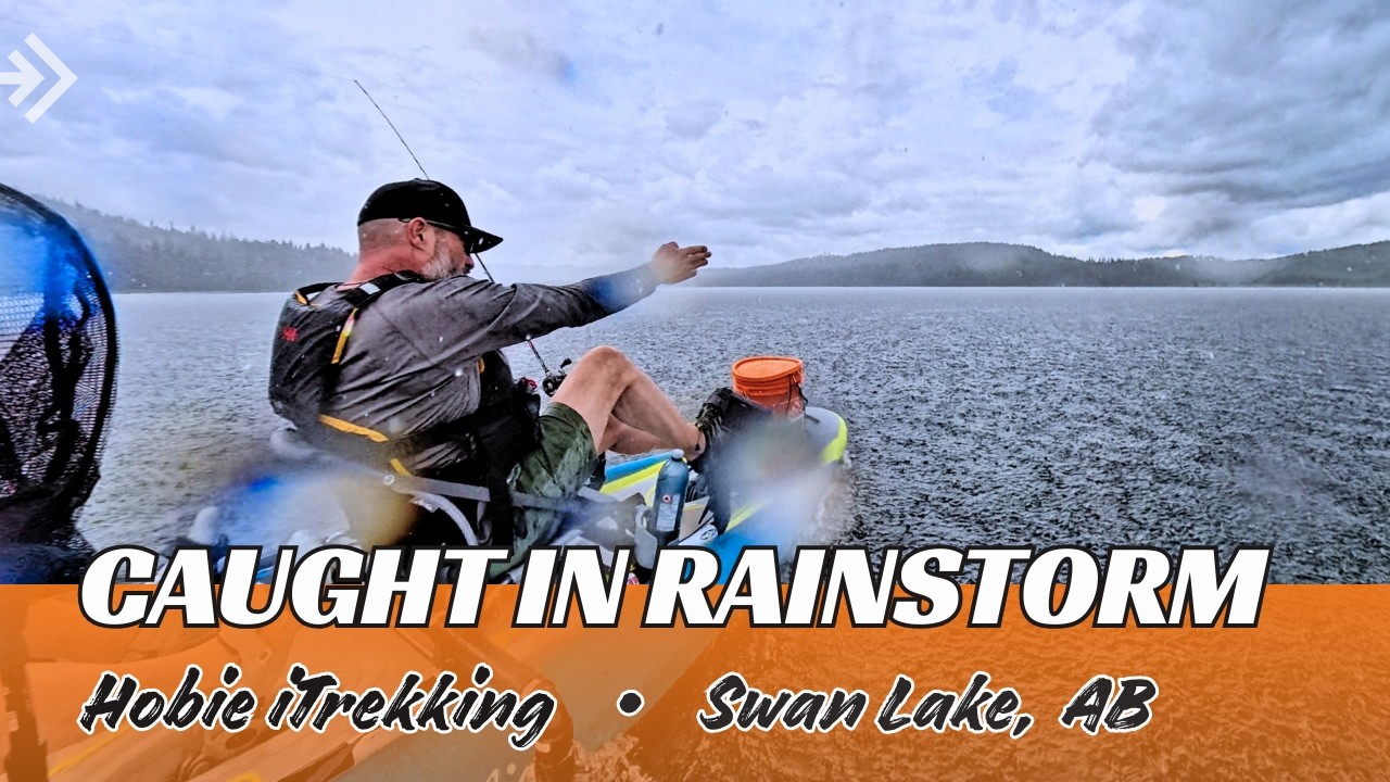 Caught in a Rainstorm our First Trip to Swan Lake!  |  Hobie iTrekking