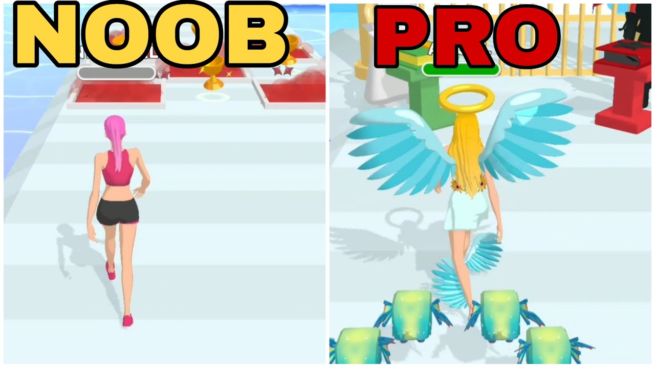 Destiny Run Last Big Update NOOB VS PRO Very Satisfying Level 9