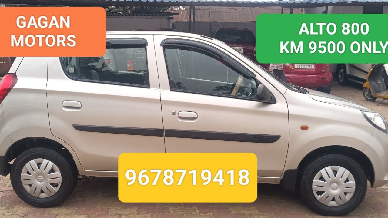 ALTO 800LXI. Пробег всего 9500 км. Отличное состояние. GAGAN MOTORS JORHAT.