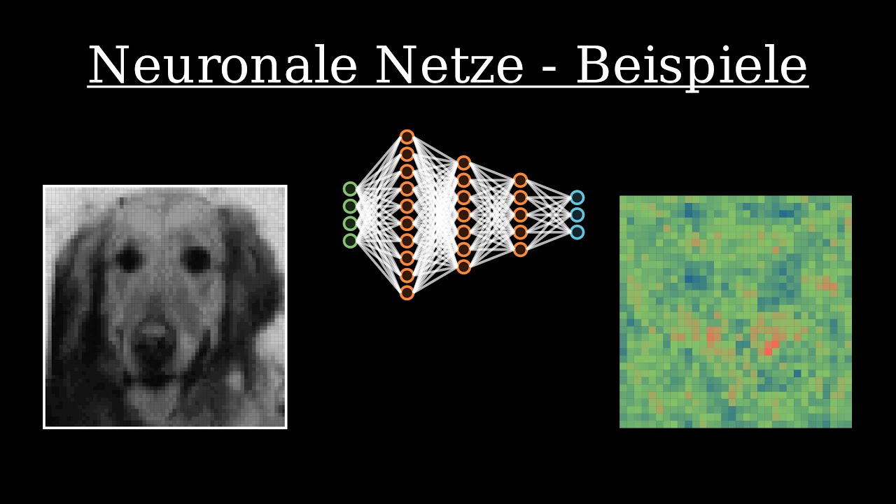 Neuronale Netze - Beispiele, Neuronale Netze II, Machine Learning Tutorial #13