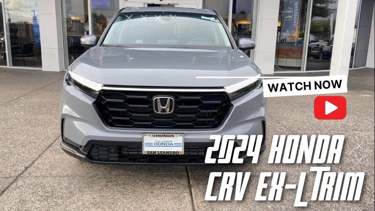 2024 Honda CRV EXL: The Ultimate SUV Upgrade