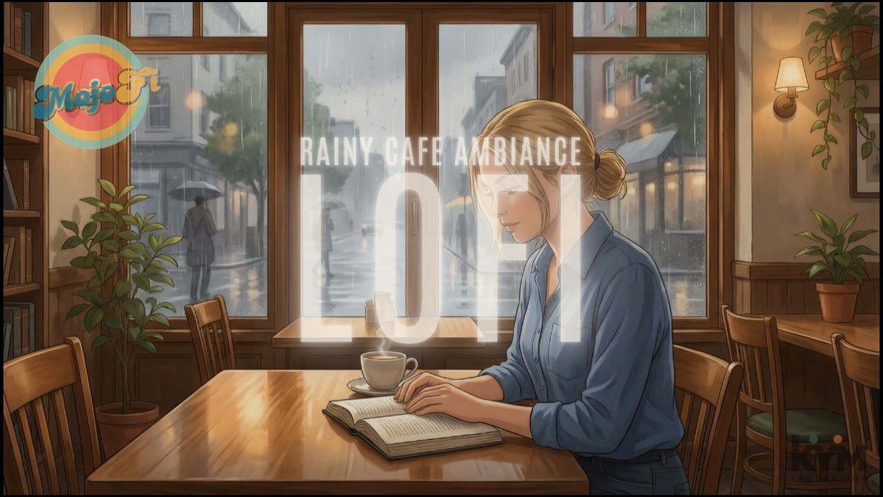 LoFi 🎵 Resting at Cafe with Rainy Ambiance