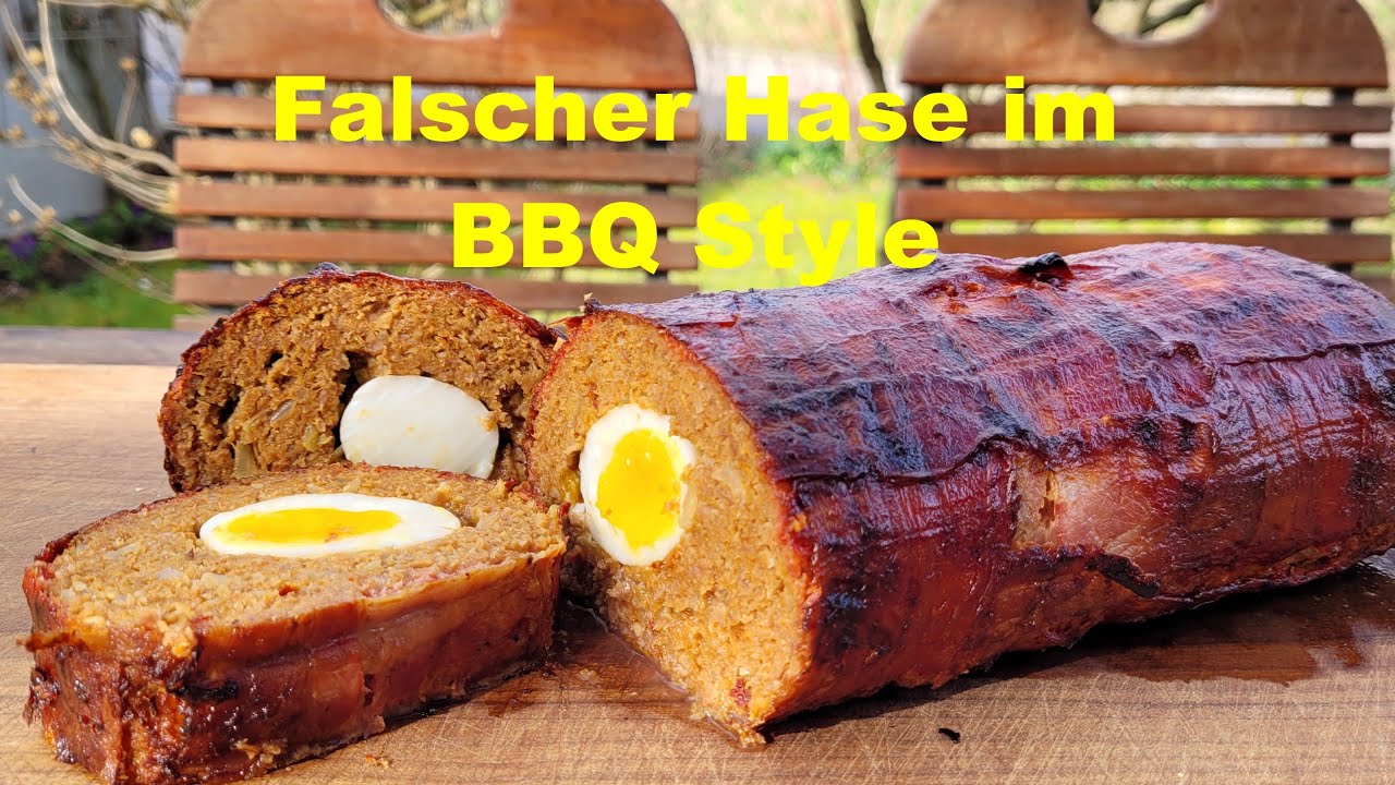 Falscher Hase im BBQ Style