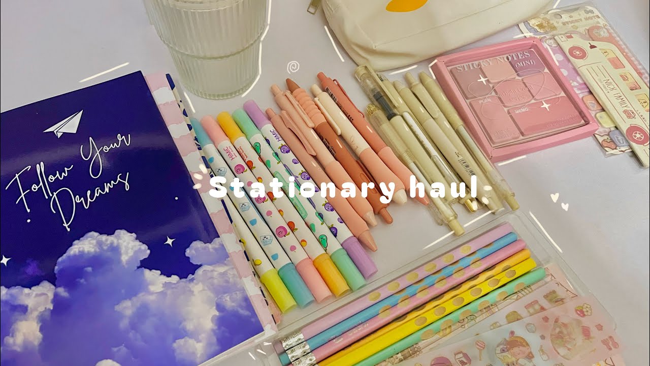 Stationary haul | aesthetic 🍄 ⋆⭒˚｡⋆