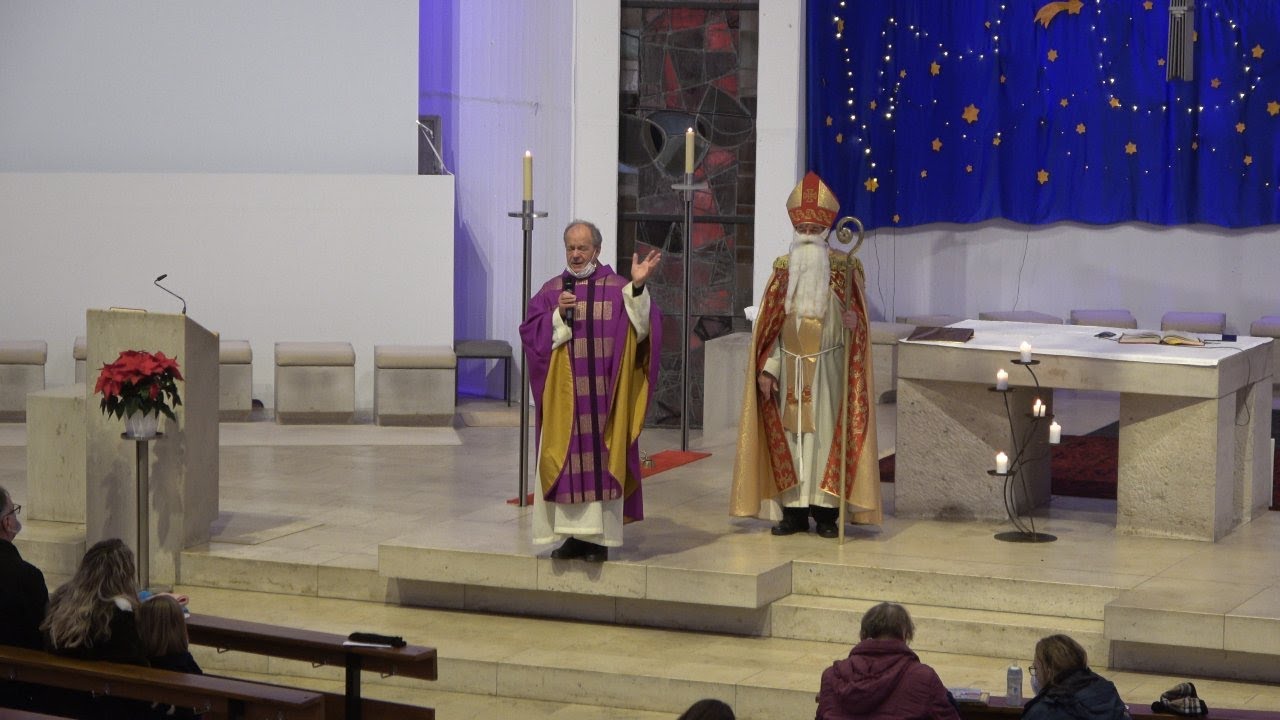 Der Nikolaus ist da - Auszüge aus dem Gottesdienst zum 2. Advent, Heilig Kreuz Erlangen