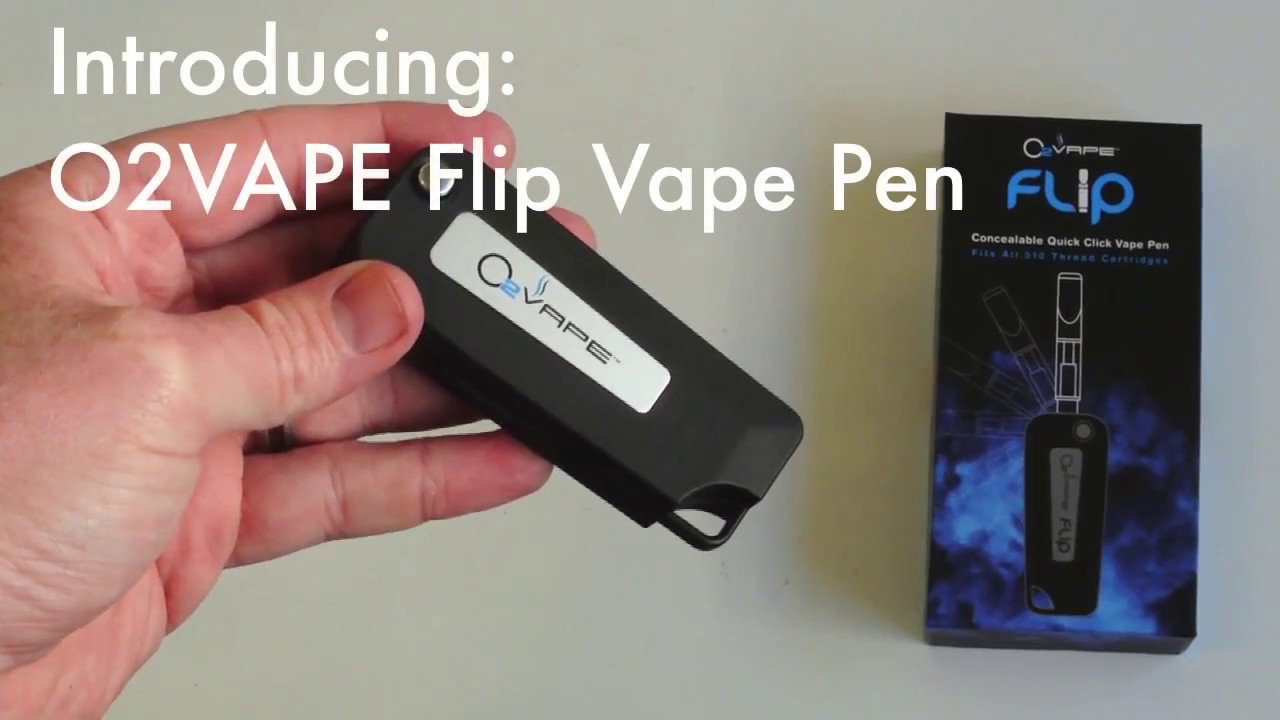 O2VAPE Flip Vape Pen Demo
