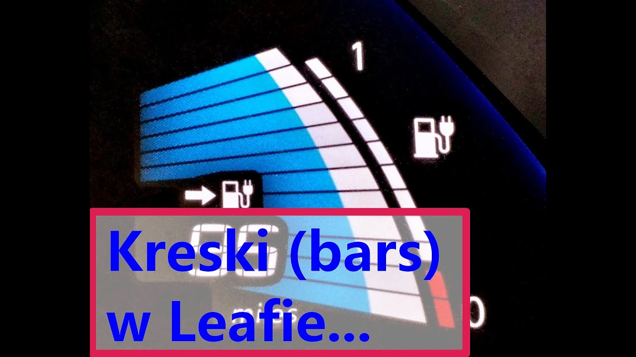 Jak sprawdzić degradację baterii / zasięg po kreskach w Nissanie Leaf? | #055
