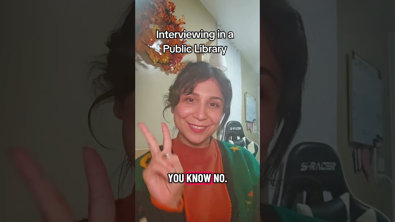 Interviewing for a public library job. #librarians  #interview  #interviewtips #librarianlife