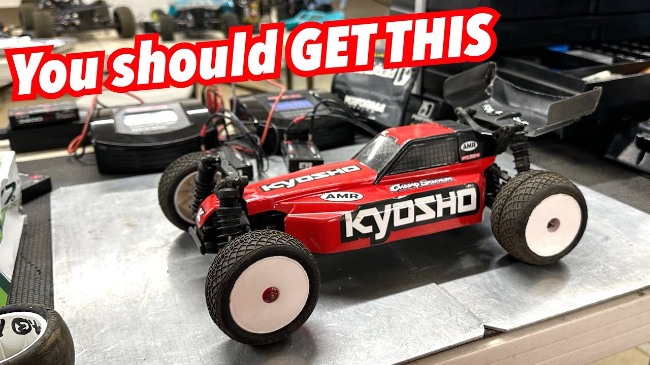 This classic style RC is running like a champ! - Kyosho Dirt Cross