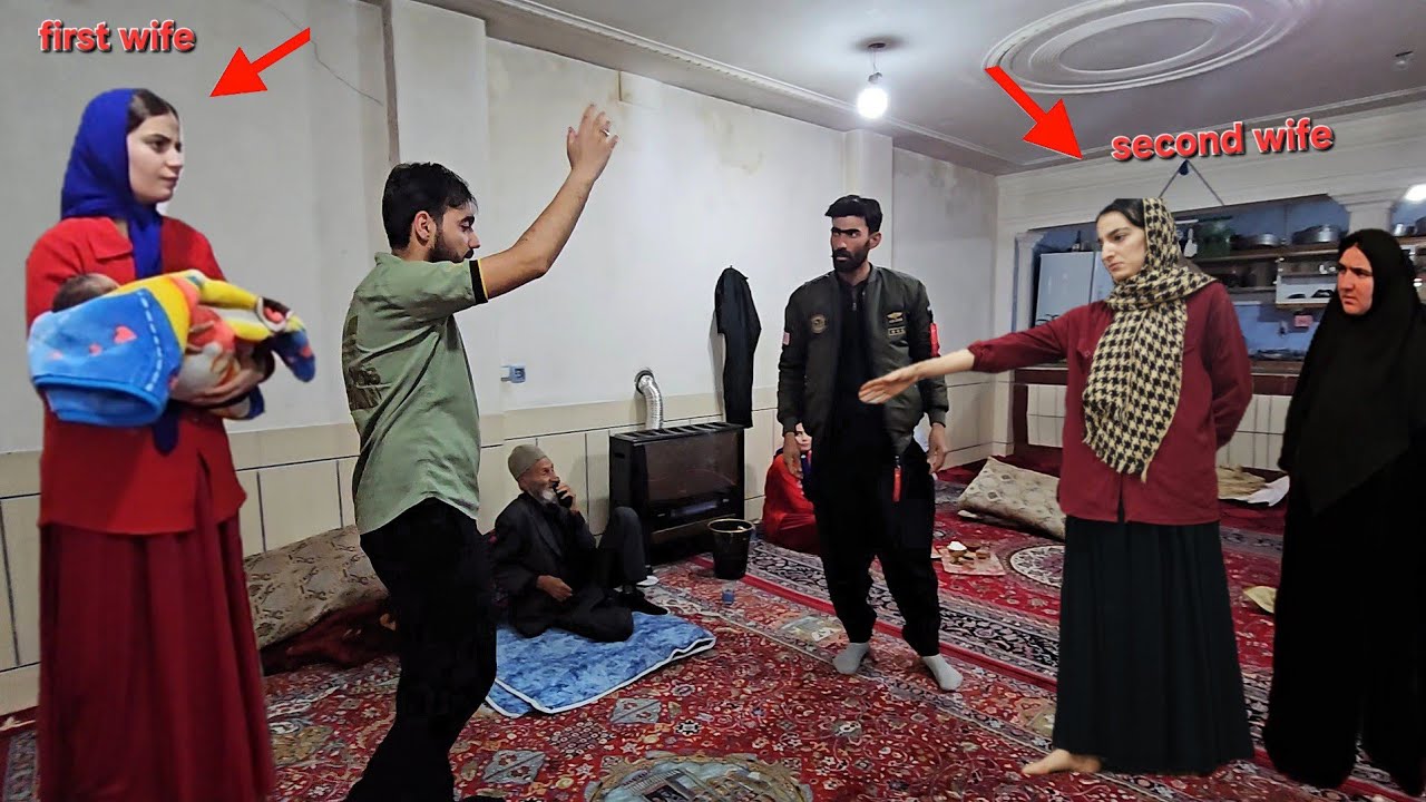 The husband attempt to remarry Zahra and the second wife opposition, nomadic life and building a hut