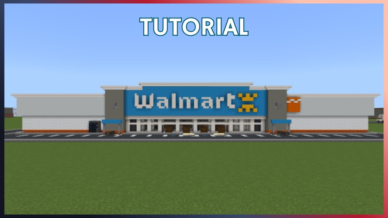 How To Make Walmart! (Refresh Series) (Minecraft Tutorial)