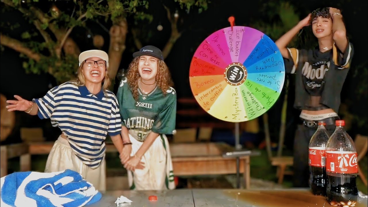 UNA RULETA DECIDE Y ESTO PASA... 😱 | Alondrissa, Rainelis & Alex 