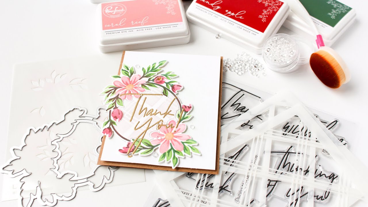 How To Use Layering Stencils And Coordinating Dies