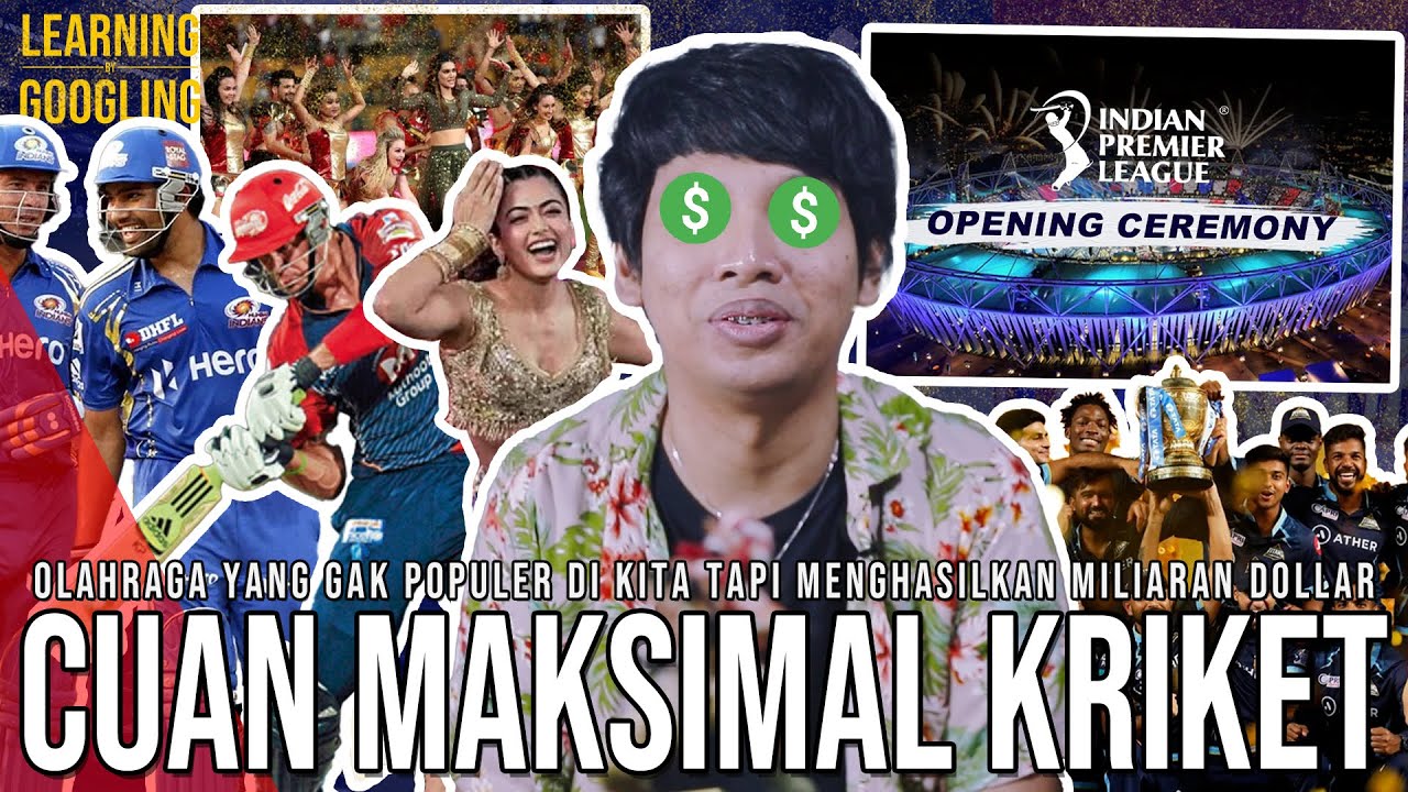 Olahraga Terpopuler Ke-2 Dunia Yg Asing Di Indonesia! Cuan Miliaran Dollar Kriket! |LearningGoogling