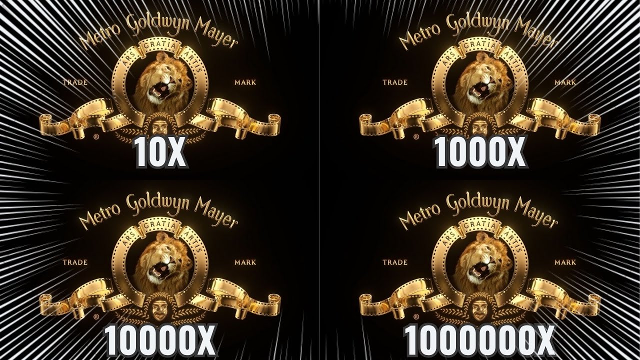 Metro Goldwyn Mayer Intro Getting 1000000X Faster