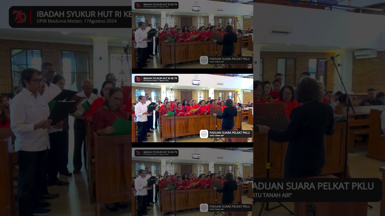 Persembahan Pujian Paduan Suara Pelkat PKLU | Sabtu, 17 Agustus 2024