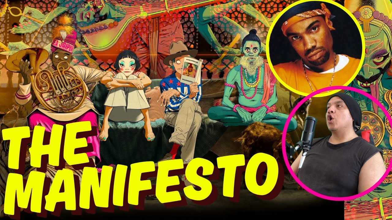 CADA VEZ MÁS PSICODÉLICOS 🍜 Gorillaz - The Manifesto REACCIÓN