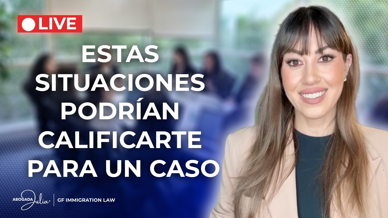 ¡Estamos en VIVO! Respondiendo tus preguntas sobre inmigración - Abogada Julia 877-926-0808