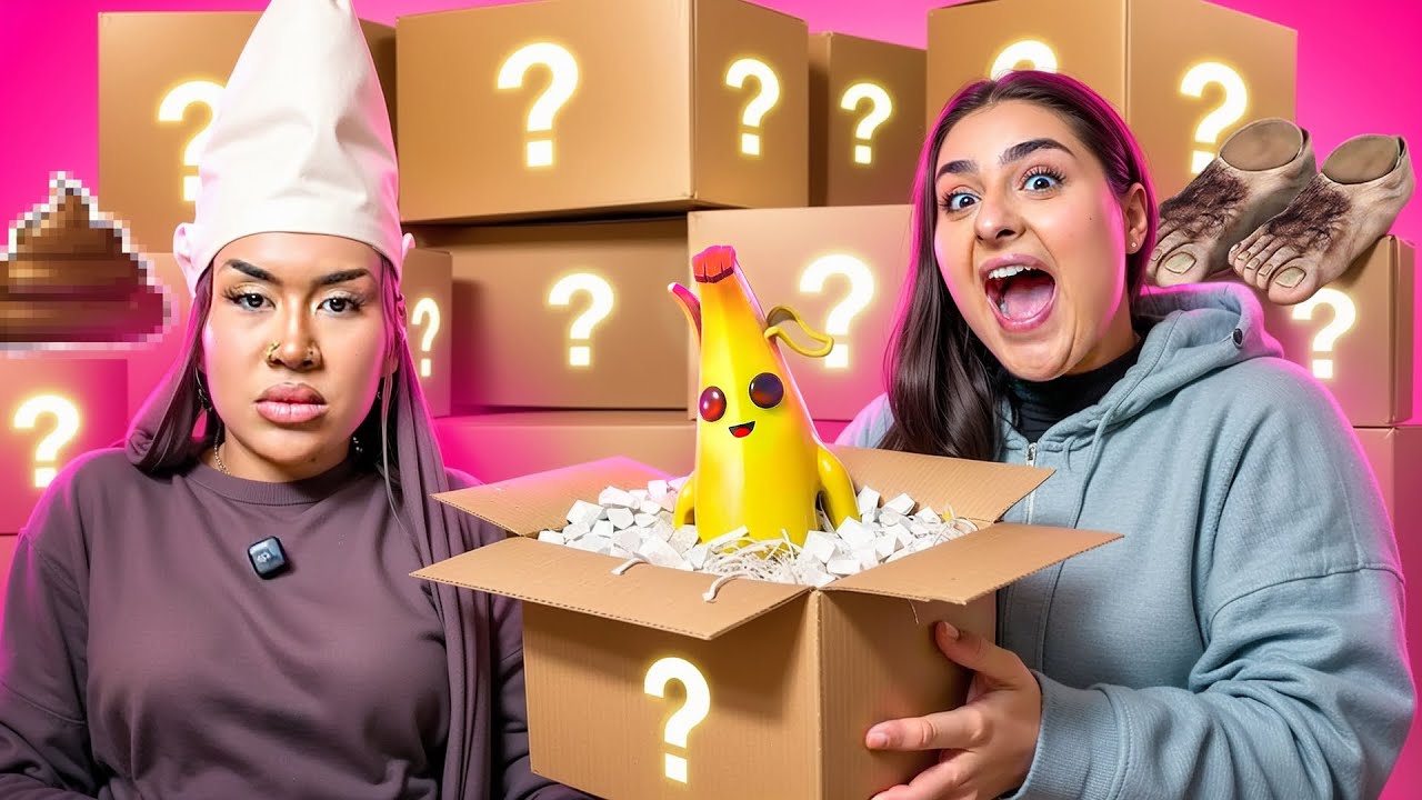 MEINE BFF hat mir eine Mystery Box gemacht (mit meinen größten Phobien)