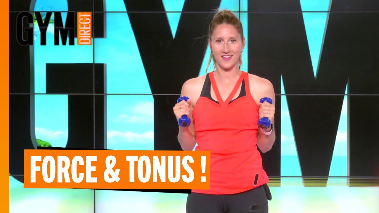 MUSCLE-TOI À FOND AVEC CETTE SÉANCE FULL BODY AVEC HALTÈRES ! (coach Marion)