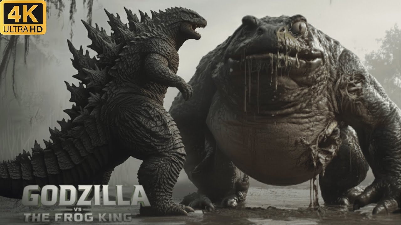 Godzilla vs Frog King: Clash in the Deadly Swamp | Full Movie