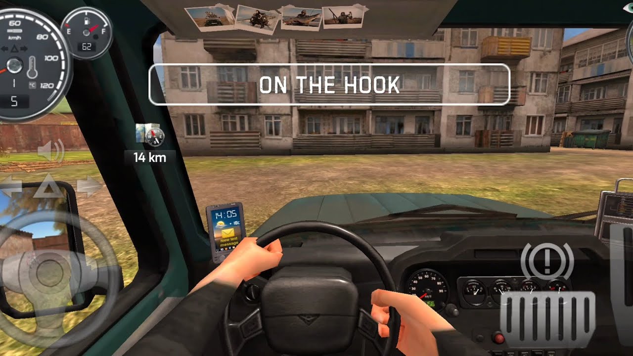 Russian Car Driver UAZ Hunter Story K Mission On The Hook / Follow The Car