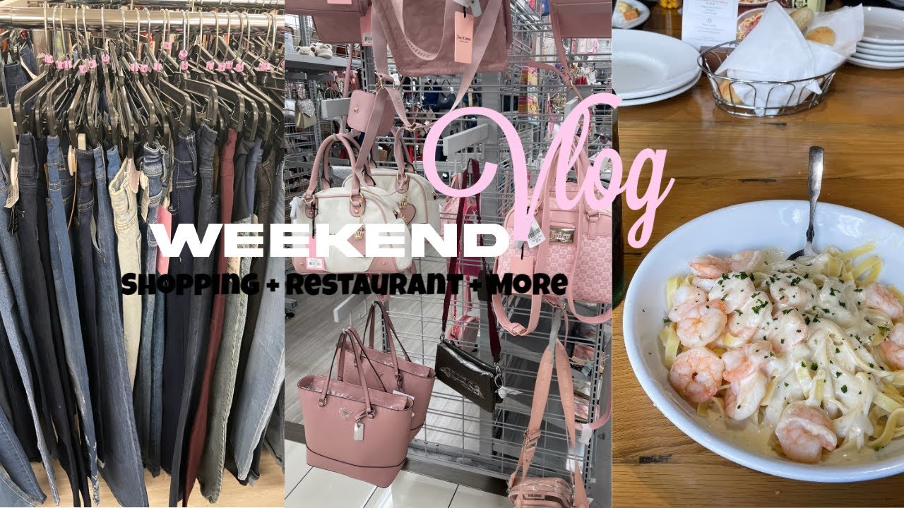 WEEKEND VLOG| Shopping•Restaurant•Packing•more