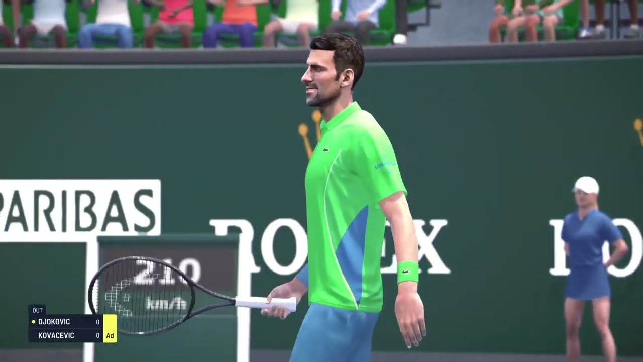 Live: Novak Djokovic Vs Aleksandar Kovacevic - Indian Wells 2026 Preview - R32 - Official game ATP
