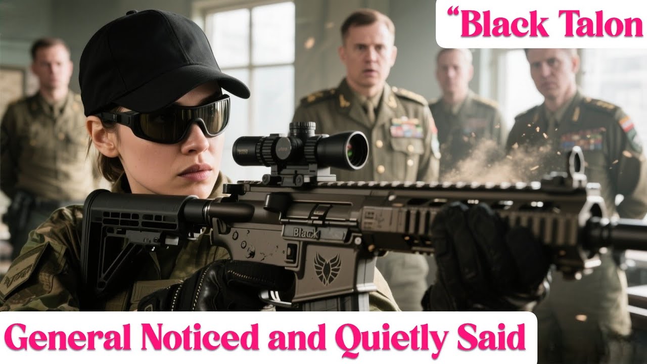 Her Rifle Request Was Mocked — Until the General Noticed the Mark and Quietly Said, “Black Talon