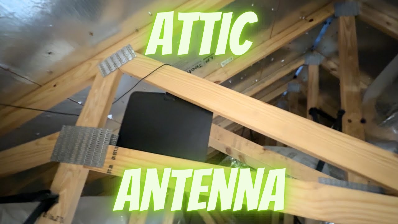 Простая настройка телевизионной антенны на чердаке