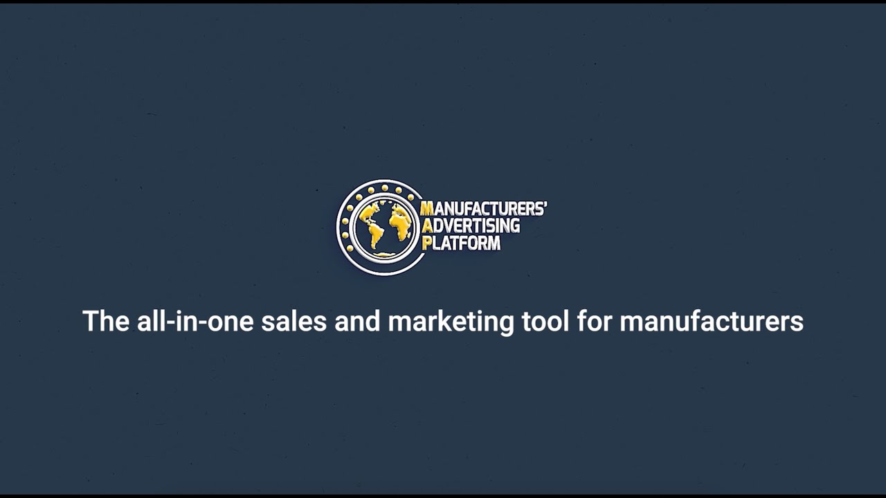 The Manufacturers' Advertising Platform (MAP) by BearingNet