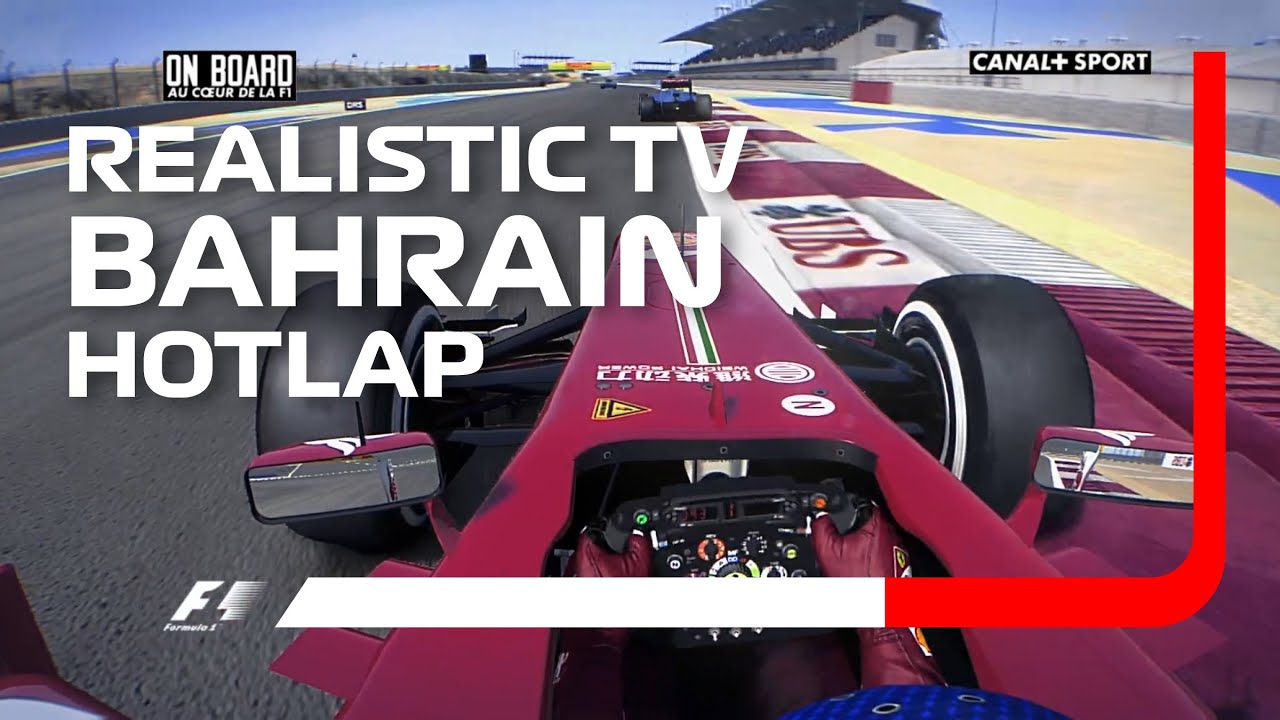 F1 2013 Realistic TV onboard at Bahrain