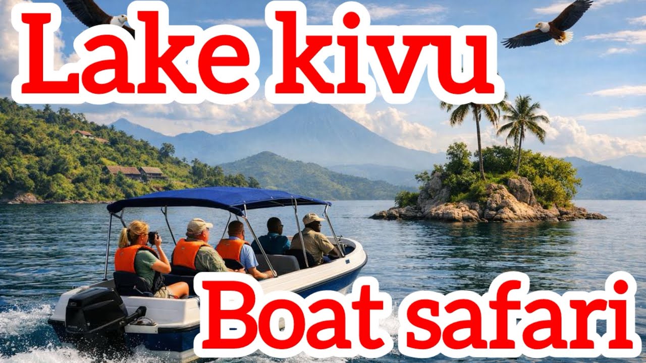 Lake Kivu Boat Safari Experience | Islands, Fishing Boats & Hot Springs ❤️ #travelvlog #africanvlog 