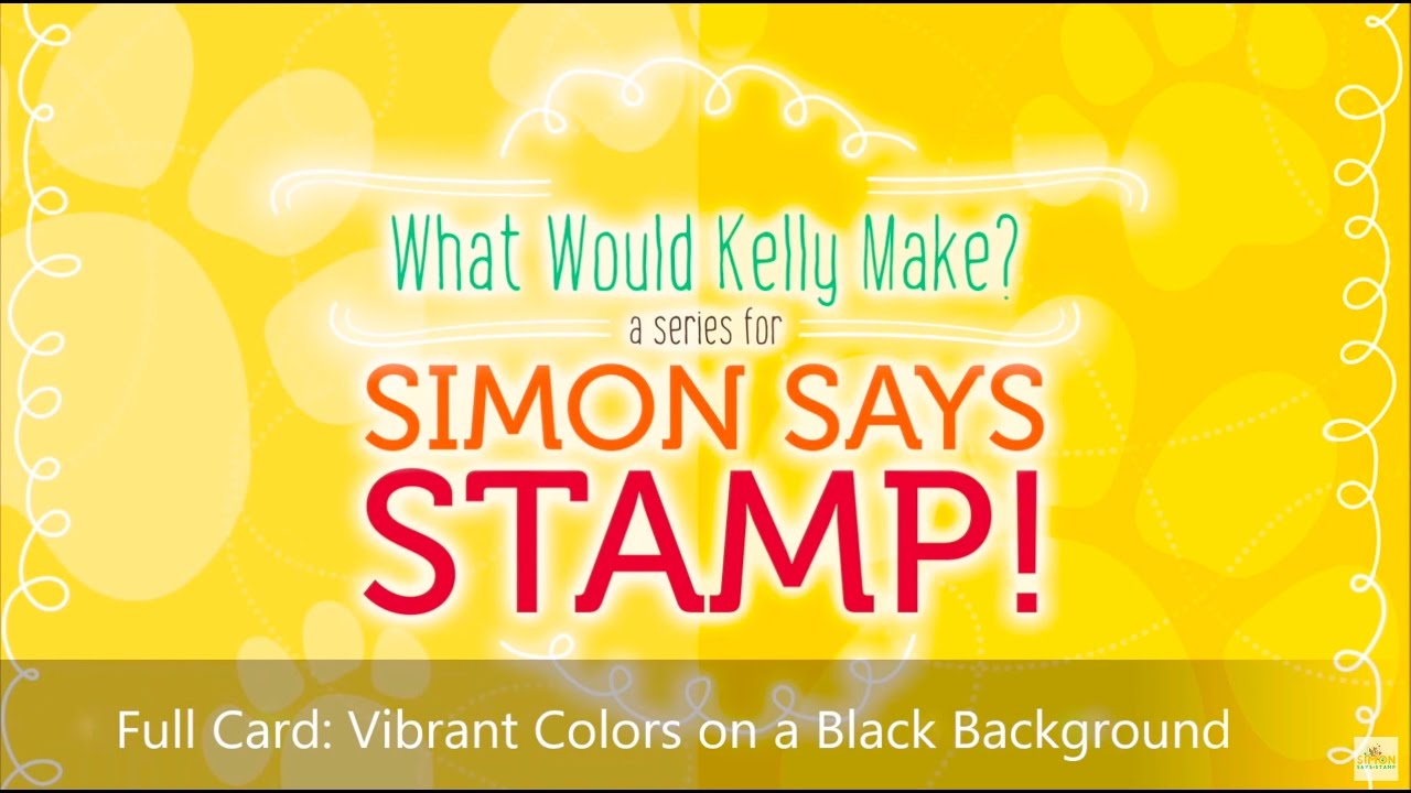What Would Kelly Make Series: Vibrant Colors on a Black Background