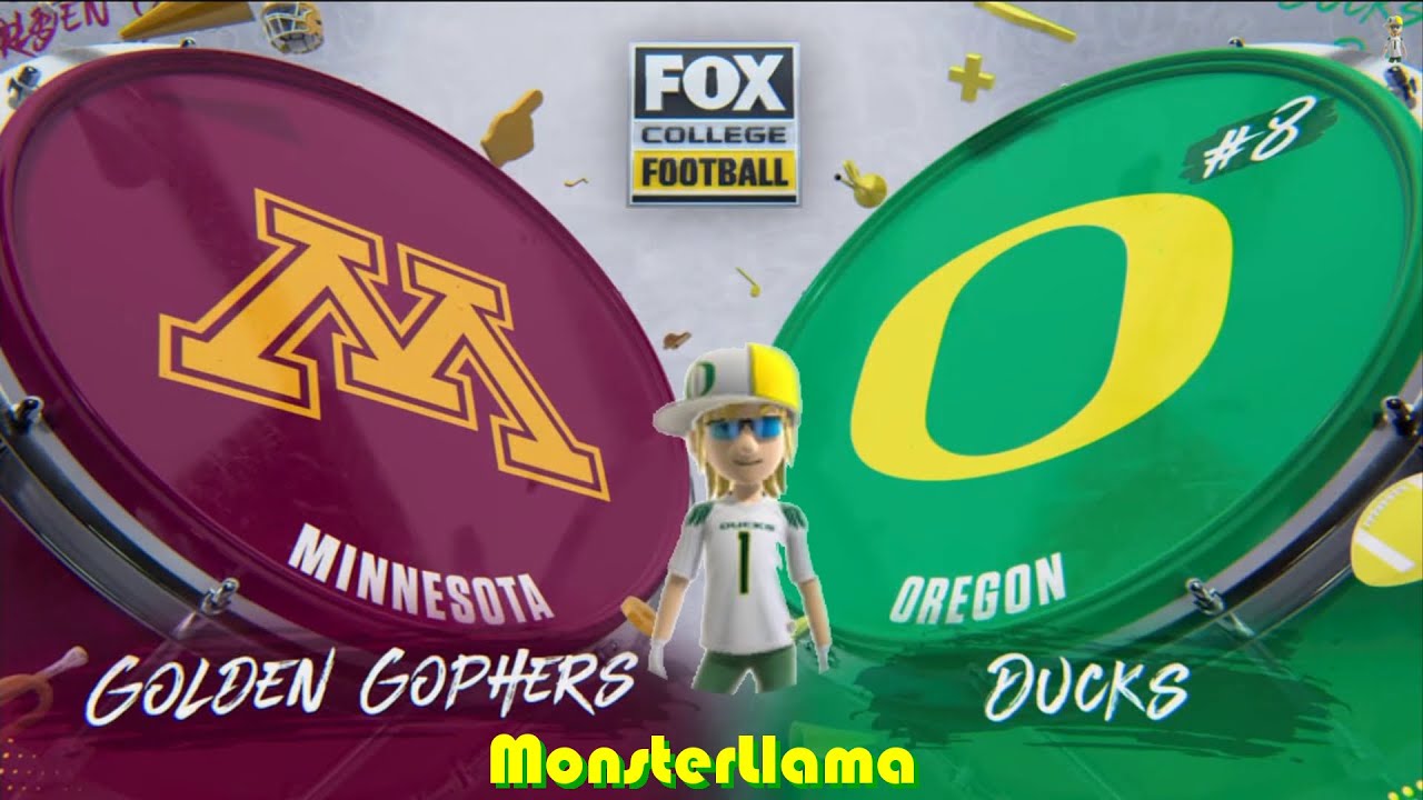Minnesota @ #8 Oregon 2025 [Oregon Ducks highlights] 💚🦆🏈
