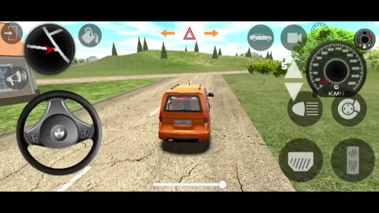 This car is a Range Rover# modelin the game called 'Indian Bikes Driving 3D' 
