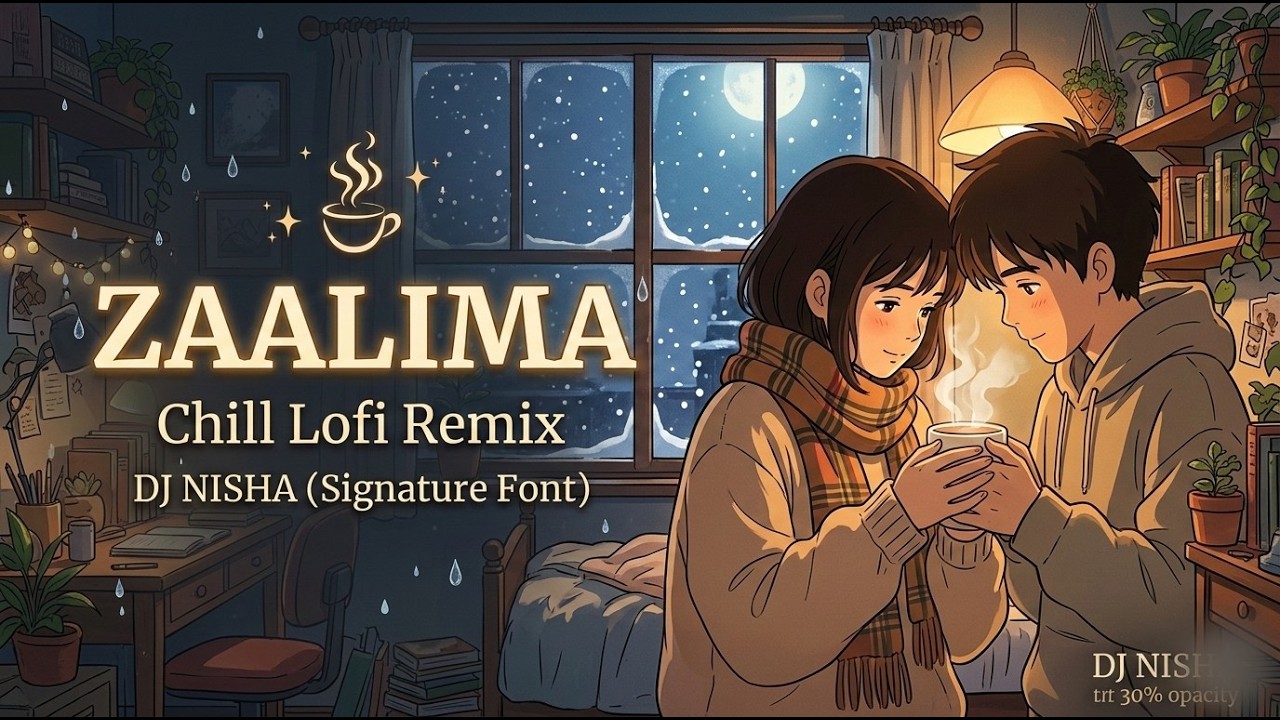 ZAALIMA - Chill Lofi Remix (DJ NISHA)