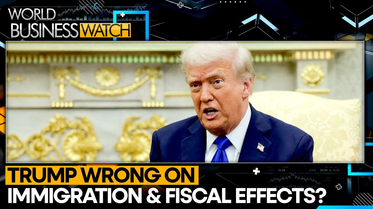Immigrants Saved $14.5 Tn in U.S. Debt Over 30 Yrs | WION World Business Watch