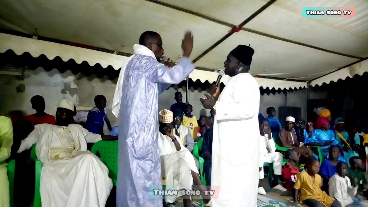 Duo de Oustaz Mouhamed Diouck et Pape Diop sur seydil Hadji Malick Sy mawdo