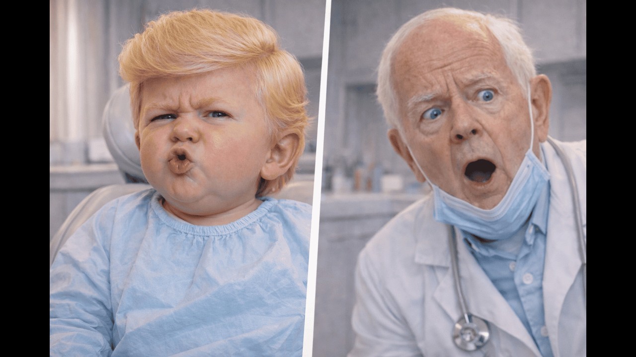 Baby Trump&rsquo;s INSANE Dentist Visit 😂 The Cavity Denies Everything