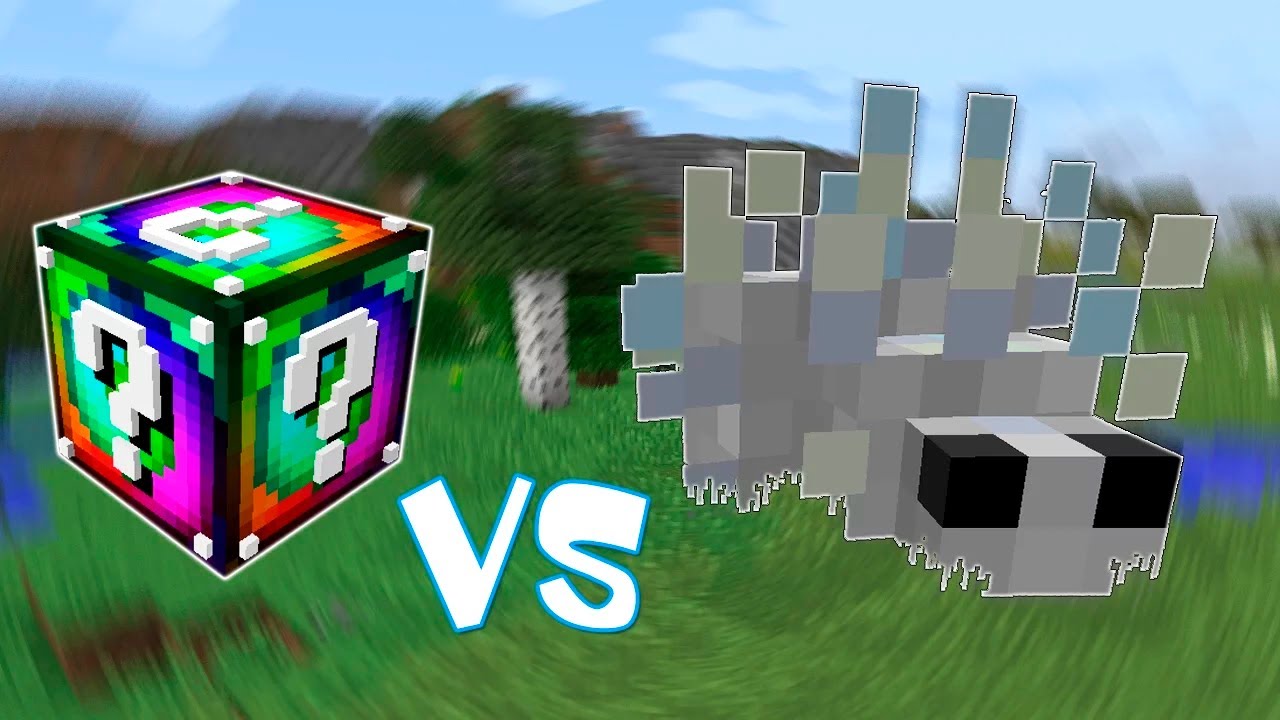 Спиральный Лаки Блок VS Шмыга Титан! - Лаки Битва #18