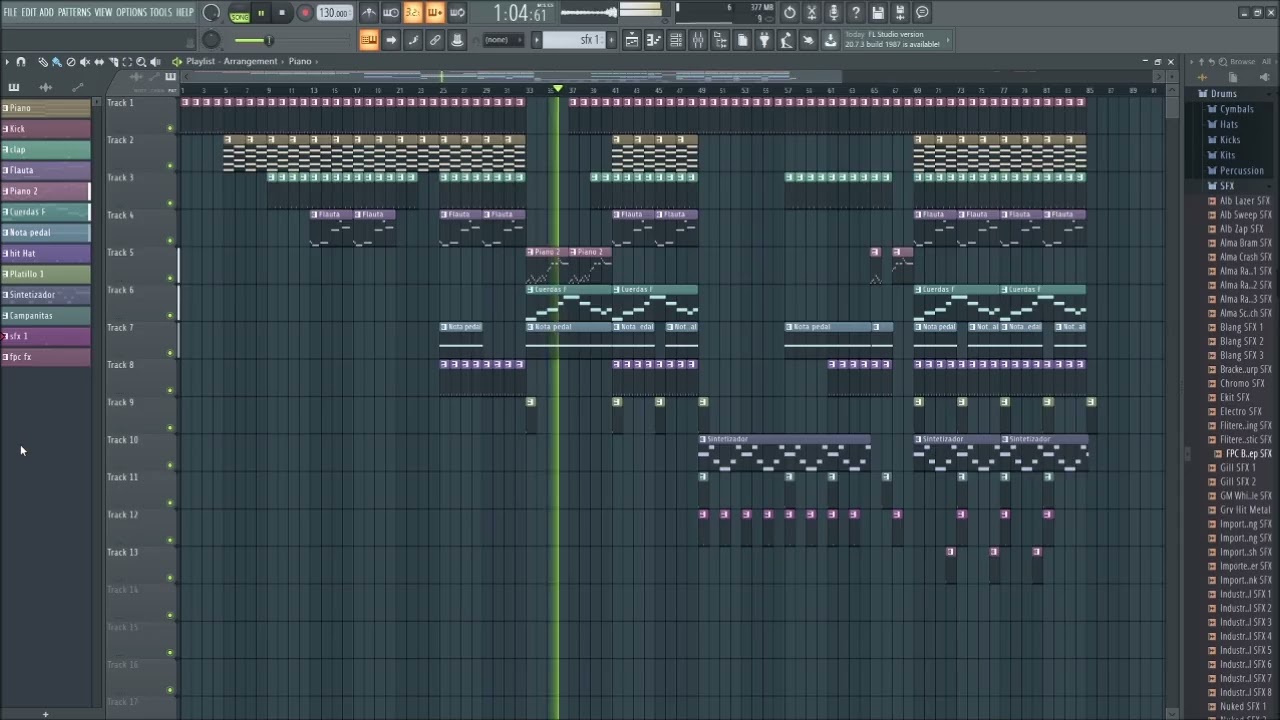 FL Studio experiment...