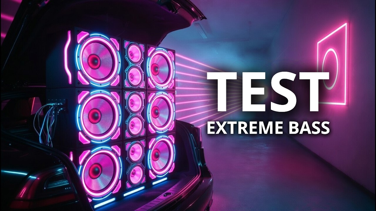 ¿Tu Subwoofer aguanta esto? 🔥 Immortal Bass (20Hz a 100Hz) | Prueba de Bajos y Lasers