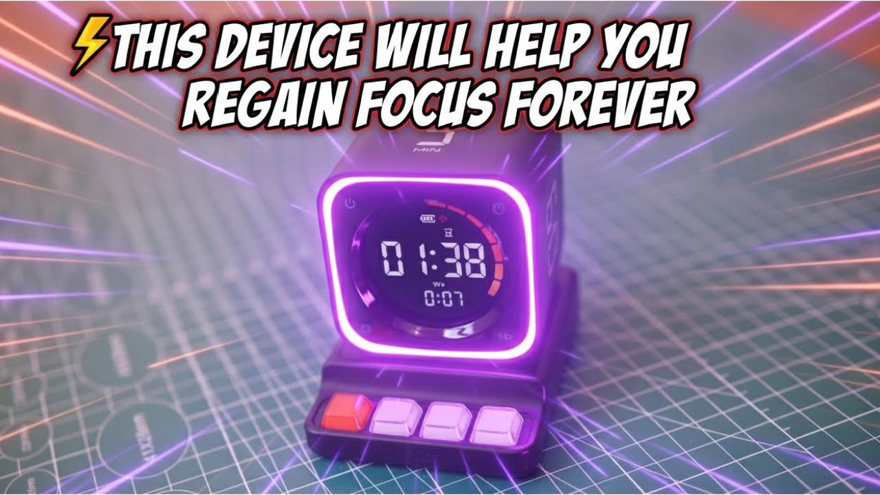 Ticktime TK3 Pomodoro Timer Review - Stay Focused, Study Smarter!
