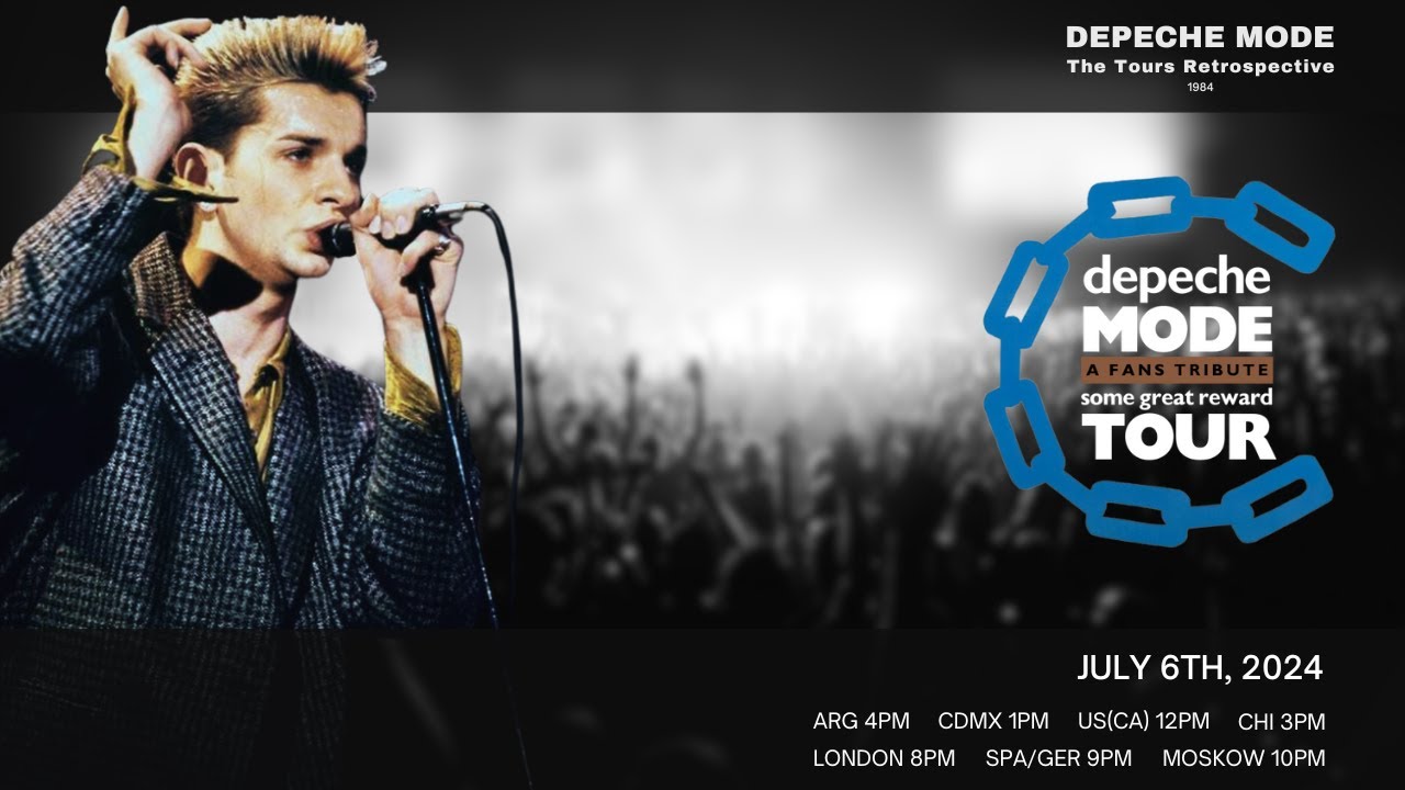 DEPECHE MODE | Some Great Reward Tour - A fans tribute | LIVE PREMIERE