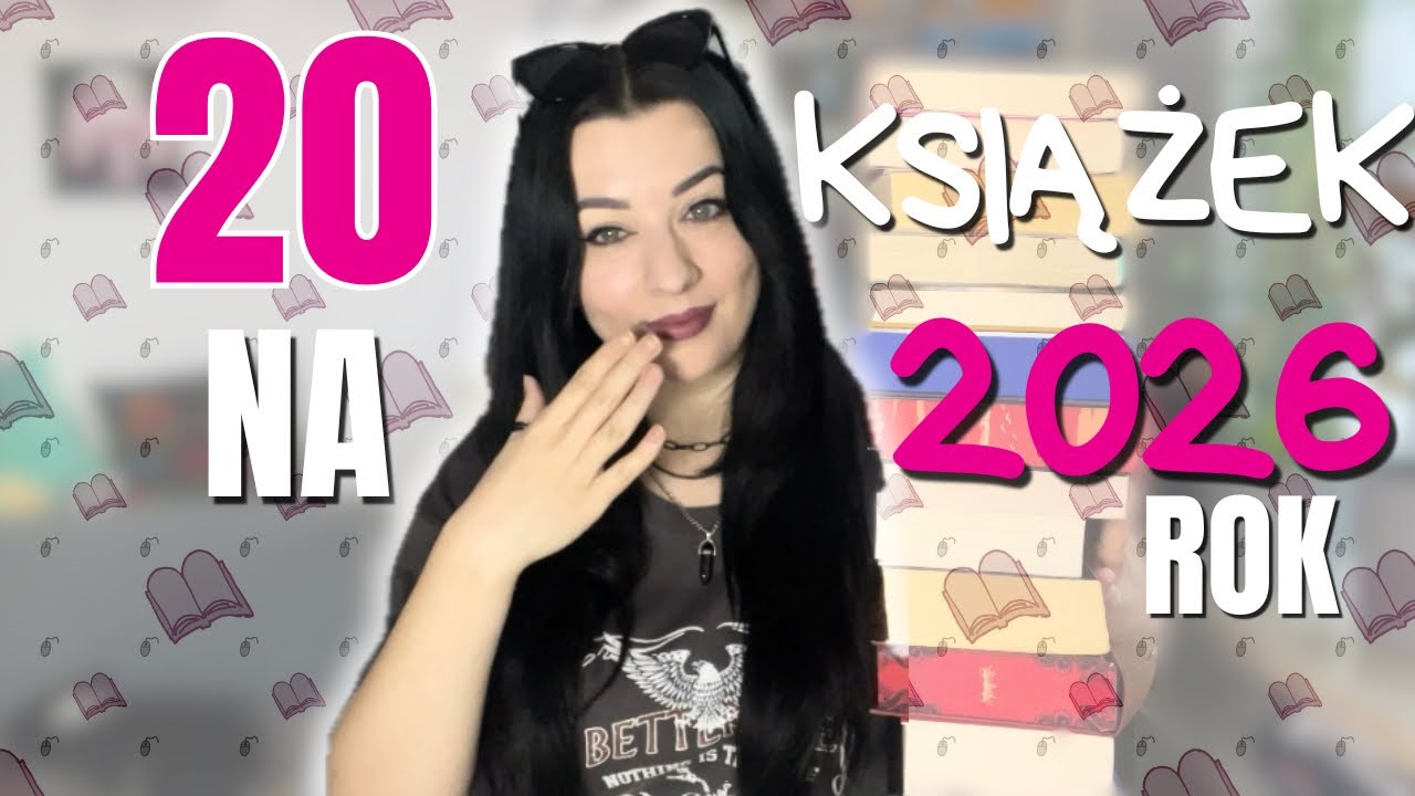 20 książek na 2026 rok 📚 TBR na nowy rok ✨